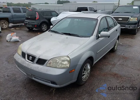 2005 Suzuki Forenza S z USA, uszkodzony, nr VIN KL5JD56Z35K233321